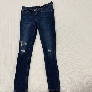 Express mid rise legging jeans